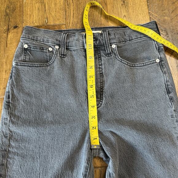 Madewell The Perfect Vintage Jean Womens 27 Black Gray Denim 27.5” Inseam - Picture 4 of 8